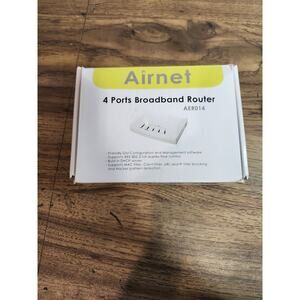 AIRNET 4 PORTS BROADBAND ROUTER AER014